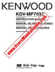 Voir KDV-MP7032 pdf Manuel de l'utilisateur espagnole