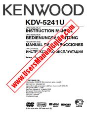 Ver KDV-5241U pdf Manual de usuario italiano