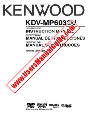 Ansicht KDV-MP6032U pdf Englisch Benutzerhandbuch