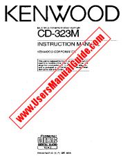 Visualizza CD-323M pdf Manuale utente inglese (USA).
