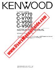 Ver C-V550 pdf Manual de usuario en inglés (EE. UU.)