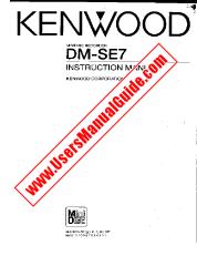Visualizza DM-SE7 pdf Manuale utente inglese (USA).