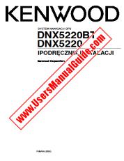Ansicht DNX5220BT pdf Polen (INSTALLATION) Benutzerhandbuch