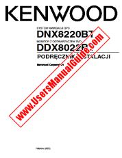 Vezi DNX8220BT pdf Polonia (instalare) Manual de utilizare