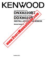 View DNX8220BT pdf Swedish(INSTALLATION) User Manual