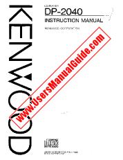 Vezi DP-2040 pdf Engleză (SUA) Manual de utilizare