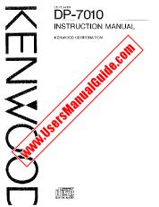 Vezi DP-7010 pdf Engleză (SUA) Manual de utilizare