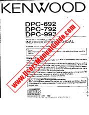 Ver DPC-692 pdf Manual de usuario en inglés (EE. UU.)