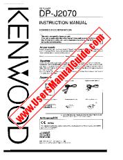 Vezi DP-J2070 pdf Engleză (SUA) Manual de utilizare