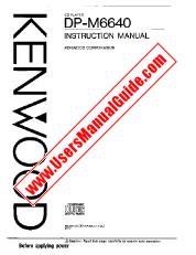 Vezi DP-M6640 pdf Engleză (SUA) Manual de utilizare