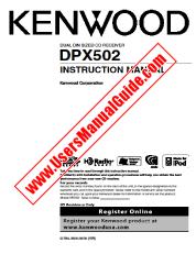 Ver DPX502 pdf Manual de usuario en inglés (EE. UU.)