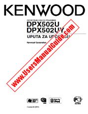 Ver DPX502U pdf Manual de usuario croata
