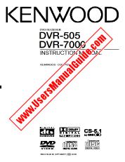 Voir DVR-505 pdf English (USA) Manuel de l'utilisateur