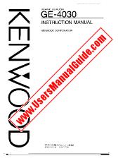 Ver GE-4030 pdf Manual de usuario en inglés (EE. UU.)