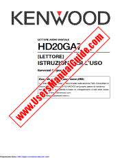 Ver HD20GA7 pdf Manual de usuario italiano