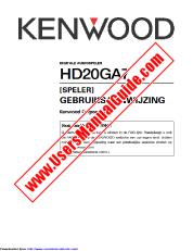 Visualizza HD20GA7 pdf Manuale utente olandese