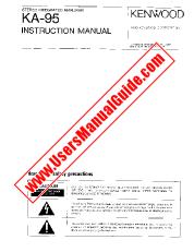 View KA-95 pdf English (USA) User Manual
