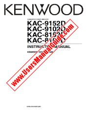 Voir KAC-8152D pdf English (USA) Manuel de l'utilisateur