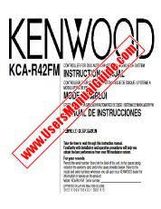Visualizza KCA-R42FM pdf Manuale utente inglese (USA).
