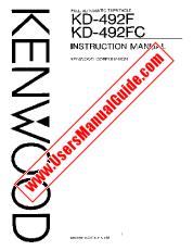 Ver KD-492FC pdf Manual de usuario en inglés (EE. UU.)