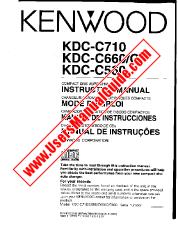 Ansicht KDC-C660 pdf Englisch (USA) Benutzerhandbuch