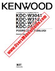 Ver KDC-W241 pdf Manual de usuario de Polonia