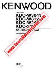 View KDC-W312 pdf Swedish User Manual