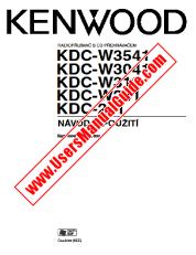 Voir KDC-W241 pdf Tchèque Manuel de l'utilisateur