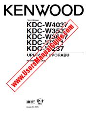 Ver KDC-W3037 pdf Manual de usuario croata