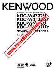 View KDC-W4537UY pdf Slovene User Manual
