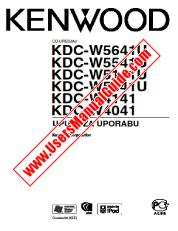View KDC-W5541U pdf Croatian User Manual