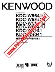 View KDC-W4041 pdf Swedish User Manual