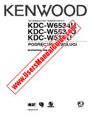 Ansicht KDC-W5534U pdf Polen Benutzerhandbuch