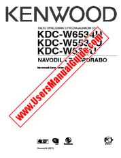 Ansicht KDC-W5534U pdf Slowenisches Benutzerhandbuch