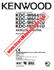 Ver KDC-W6141U pdf Manual de usuario húngaro
