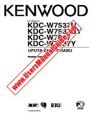 View KDC-W7537U pdf Croatian User Manual
