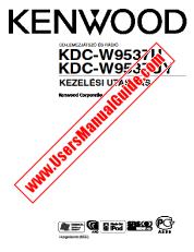 Ver KDC-W9537U pdf Manual de usuario húngaro