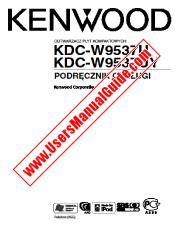 Voir KDC-W9537U pdf Pologne Manuel de l'utilisateur