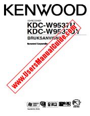 View KDC-W9537UY pdf Swedish User Manual