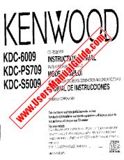 Voir KDC-S5009 pdf English (USA) Manuel de l'utilisateur