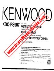 Ver KDC-PS907 pdf Manual de usuario en inglés (EE. UU.)