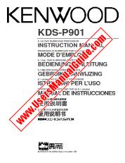 Ver KDS-P901 pdf Manual de usuario en inglés (EE. UU.)