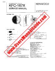 Ver KFC-167X pdf Manual de usuario en inglés (EE. UU.)