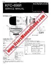 Visualizza KFC-6991 pdf Manuale utente inglese (USA).