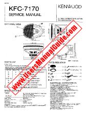 Ver KFC-7170 pdf Manual de usuario en inglés (EE. UU.)