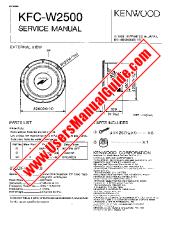Vezi KFC-W2500 pdf Engleză (SUA) Manual de utilizare