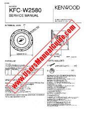 Vezi KFC-W2580 pdf Engleză (SUA) Manual de utilizare
