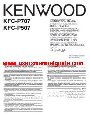 Visualizza KFC-P507 pdf Manuale utente inglese (USA).