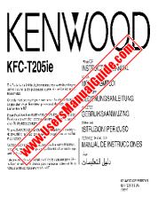 Visualizza KFC-T205IE pdf Manuale utente inglese (USA).