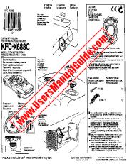 Visualizza KFC-X688C pdf Manuale utente inglese (USA).